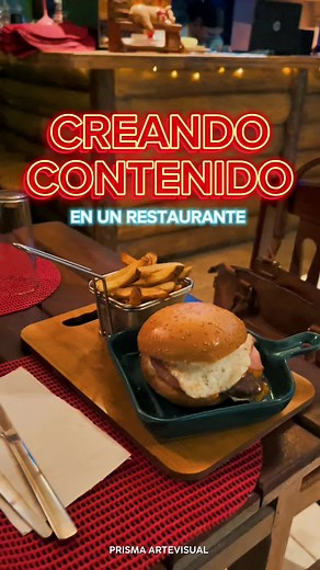 APRENDAMOS JUNTOS A CREAR CONTENIDO / Prisma Version. #aprendefotografia #fotografiagastronomica #comidaperuana #comida #hamburguesa @Mario Casfer