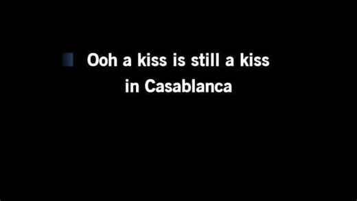 Karaoke Casablanca - Bertie Higgins - CDG, MP4, KFN - Karaoke Version