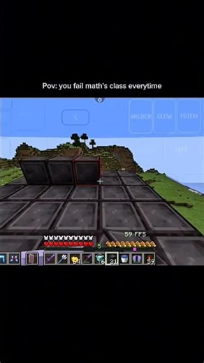 Pov; you fail math's class everytime #minecraft #beacons