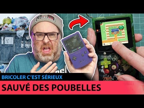 Je répare et transforme un Game Boy Color jeté aux poubelles – BRICOLER C’EST SÉRIEUX