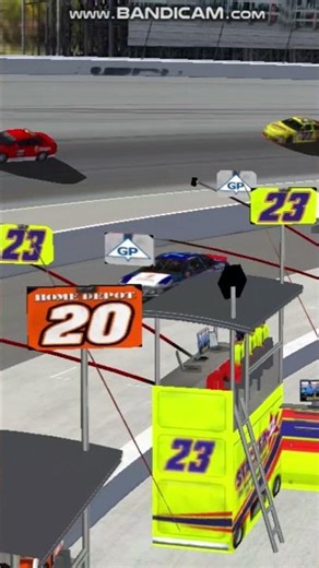 NR2003: pits end vs pace car #nr2003 #nr2003season #nascargame