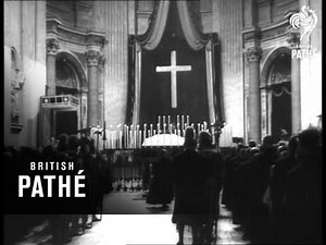 Cardinal Tardini's Funeral (1961)