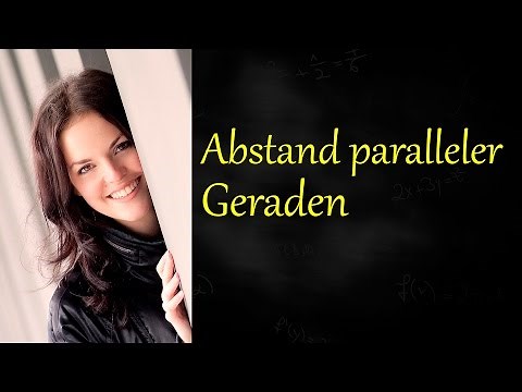 Abstand paralleler Geraden berechnen