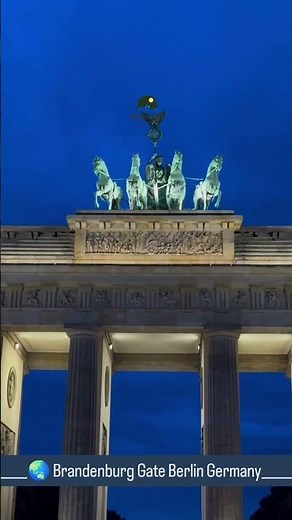 Berlin Wonders Unveiling | Night View of Brandenburg Gate | Germany | Traveliology Wanderings