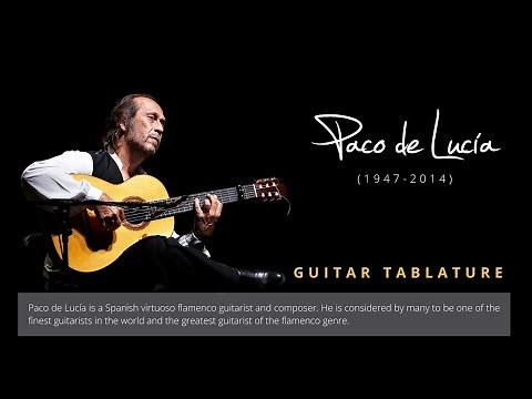 Guitar TAB - Paco de Lucía : Aires Choqueros (Fandangos De Huelva) | Tutorial Sheet Lesson #iMn