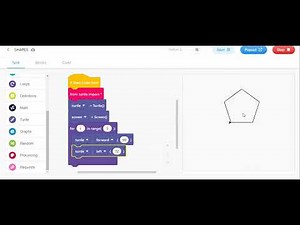 DRAWING SHAPES IN EDUBLOCK