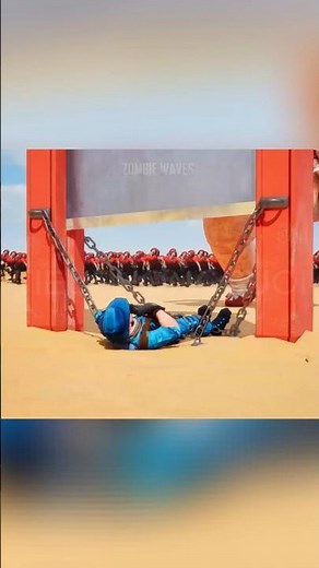 🍀 Top Funny Games : Zombie Waves 🪓 #zombiewaves #topfunnygames