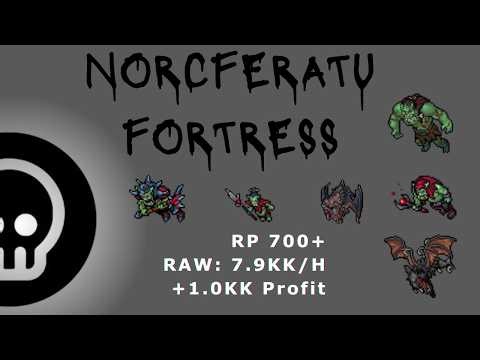 RP 700+ Norcferatu Fortress. RAW: 7.9KK/H and 1.2KK PROFIT
