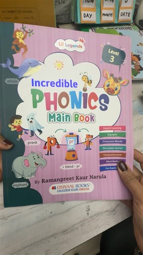 Incredible Phonics Book - Level 3 | Get set go
