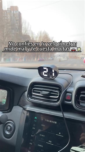 I put this speedometer on my car dashboard! #speedometer #caraccessories #cargadgets #safedriving
