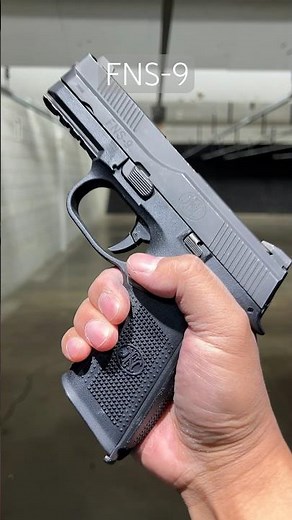 Comfortably Striker Fired - FNS-9 9mm Handgun by FN Firearms #pistol