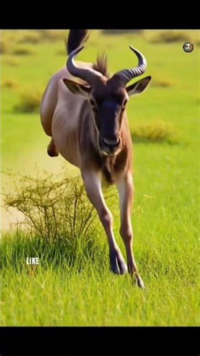 Wildebeest The Powerful Animal of Africa | Amazing Wildebeest Facts|#animals