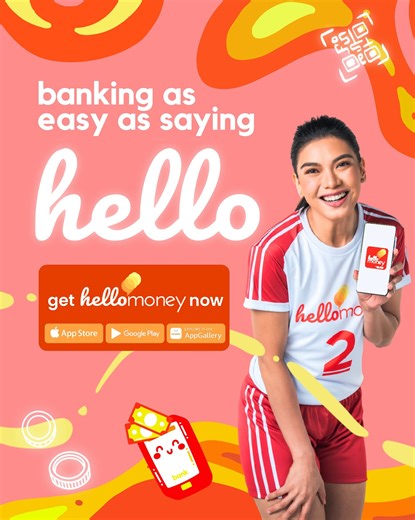 Opening an account with HelloMoney is as easy as saying hello. Just scan your face using the app (you need to have a National ID), then you can start banking once approved. EZ! Download the app now. Apple App Store: https://apps.apple.com/ph/app/hellomoney-by-aub/id1459989013 Google Play: https://play.google.com/store/apps/details?id=com.aub.hellomoney&hl=en Huawei App Gallery: https://appgallery.huawei.com/app/C102483963 #HelloMoney #AsEasyAsSayingHello #PoweredByAUB | HelloMoney by AUB