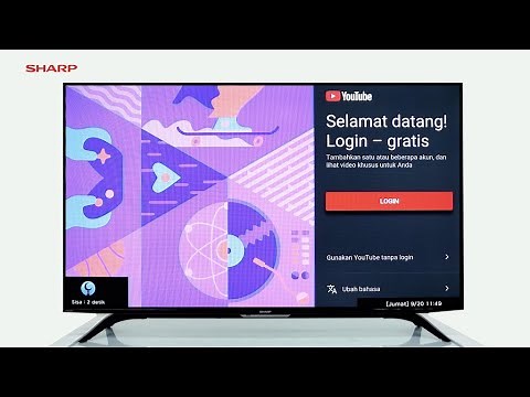 Panduan Pengaturan Smart TV Sharp
