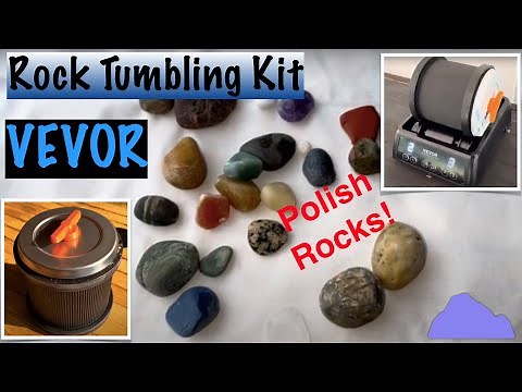 DIY How to Polish Rocks: Unveiling the Brilliance | Vevor Rock Tumbling Kit Review and Results