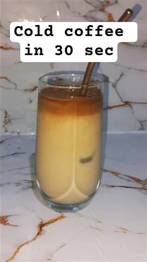 Cafe-Style Cold Coffee at Home ✨#coldcoffee #coffee #shorts #viral
