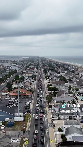 MDW traffic down the shore #jerseyshore #route35 #traffic
