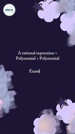 What Is a Rational Expression? 📘➗ #mathshorts