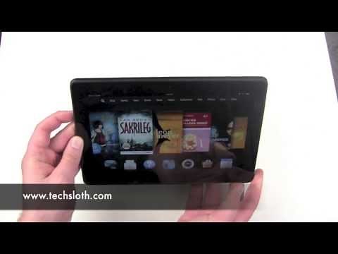 Starting my Kindle Fire HDX for the first time - Hands on