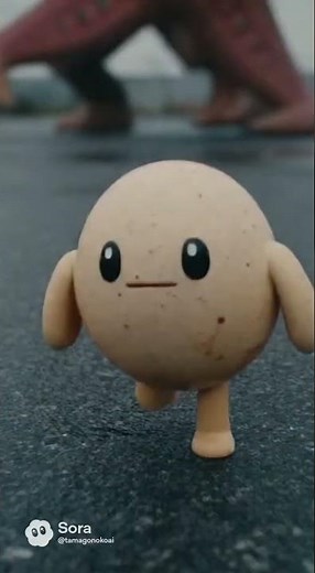 たまちむ vs ヒトデ怪人 #sora2 #ai