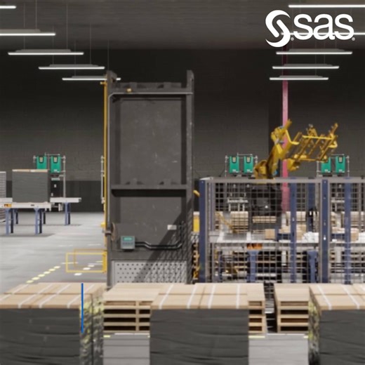 Together with Epic Games' Unreal Engine, SAS announced on stage at #SASInnovate it is helping to transform critical processes in the manufacturing industry with enhanced digital twins. With these digital twins, manufacturers like Georgia-Pacific can experiment with new strategies in simulated digital worlds, then take the best approaches and implement them in the real world helping to maximize safety and efficiency. http://2.sas.com/6182N1msg | SAS Software