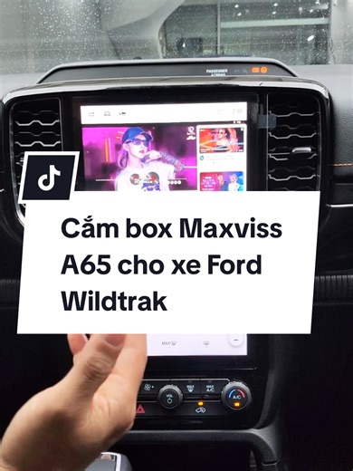 Biến màn zin Ford Wildtrak trở thành màn hình giải trí thông mình bằng Android box Maxviss A65 #boxandroid #androidbox #ford #fordwildtrak #fordeverest