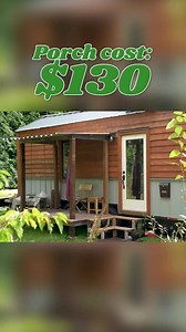 Building a porch on a budget