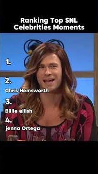 Ranking The Funniest Celebrity SNL Hosts 😂 (Pedro Pascal Is No.1) #shorts