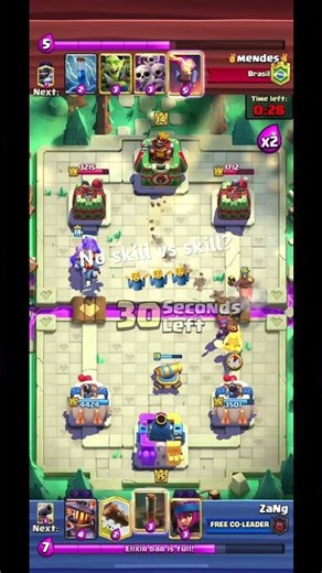 Meganut + Witch is just 🤦‍♂️ #clashroyale #gaming #trending #shorts