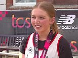 London Marathon's youngest runner 'really proud' to have finished race