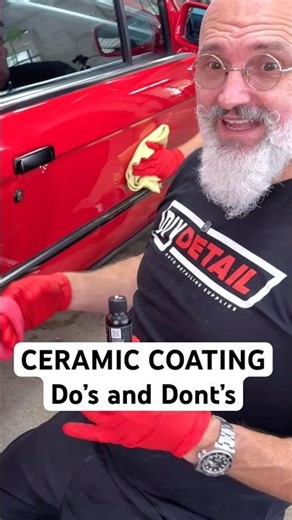 What CAN get ceramic coated (and what can’t?)