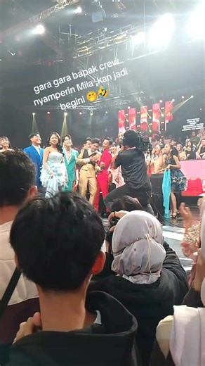 Momen Lucu Bapak Crew Nyamperin Mila dan Valen