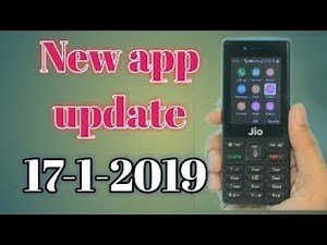 how to new update in 3 apps || jio phone update