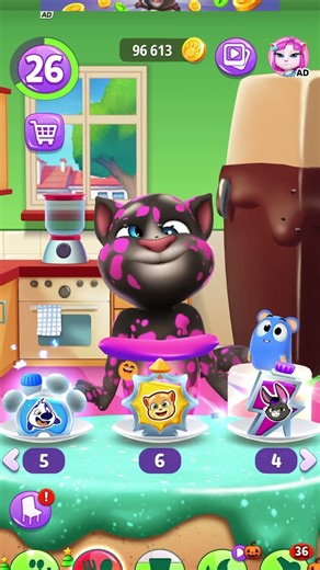 Tom Got Covered in Slime #mytalkingtom2 #talkingtom #funny