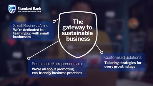 Partnering with small businesses to foster sustainable innovation! 🚀 We offer tailored solutions for every business phase. Recognising it's not just about finance, our BizFlex loan, launched in 2019, has a pay as you earn model, aligning repayments with your cash flow.​ Learn more: https://bddy.me/3sL5Z2F #SustainableFutures | Standard Bank Group