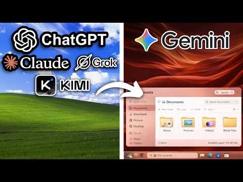 5 AIs WORK TOGETHER to Build An Operating System From Scratch