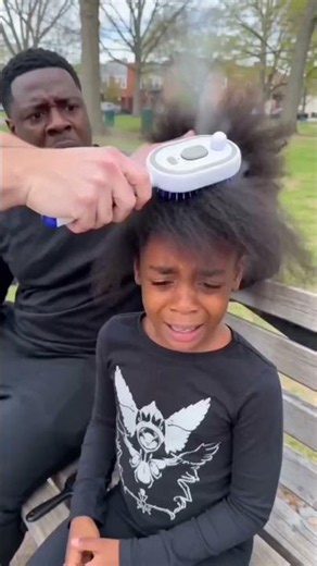 Afro to Straight Hair in Minutes? 😮