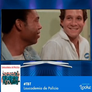 O #tbt de hoje é para morrer de rir com esse clássico! Se você gosta de comédia é obrigatório assistir aos filmes do Loucademia de Polícia. Assista no Looke: https://www.looke.com.br/search/loucademia | Looke