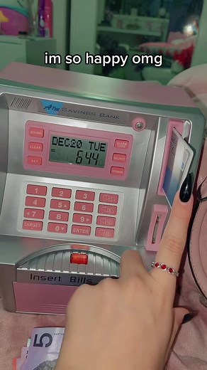 ITS SO CUTE #atm #savings #toy #bank #cash #money