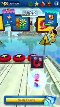 Amy Rose Gameplay I Sonic Dash #shorts #shortvideo #short