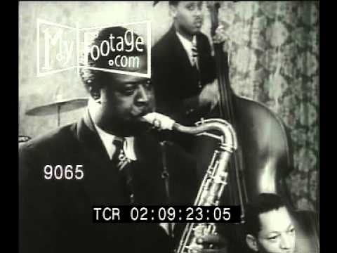 1950s African American Couples Dancing to Henry 'Red' Calhoun and His 9 Piece Band