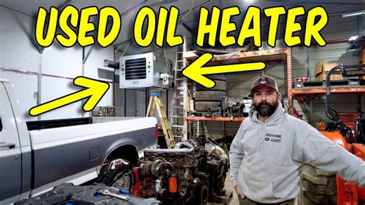 How Dirty Is It? Cleaning My Lanair Waste Oil Heater