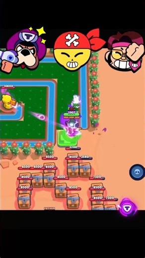 Turret VS Brawlers #brawlstars #cbum