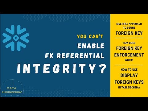 Challenges With Referential Integrity In Snowflake?