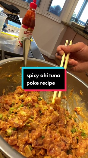 Spicy Ahi Poke Recipe Tutorial