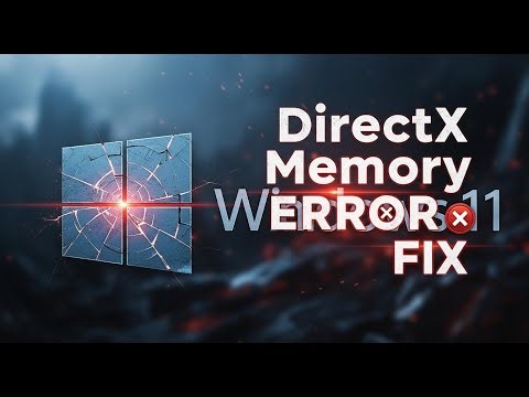 Fix DirectX Could Not Allocate Sufficient Memory to Complete the Call PC Gaming
