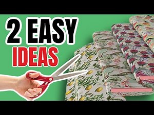 2 Easy Sewing Projects for beginners | Sewing Ideas for the Home | Sewing Tips