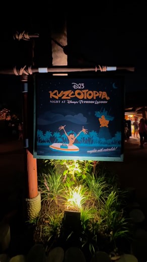 We had an amazing night at Destination D23’s Kuzcotopia at Typhoon Lagoon! Tons of characters, a dance party, low wait times for rides , and free snacks and drinks! #DestinationD23 #d23 #DisneyEvents #D23GoldMember #DisneyFan #disneyworld #typhoonlagoon #disneyfood #disneycharacters #emperorsnewgroove | Chip and Company