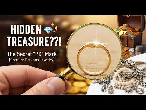 Is Your Old Jewelry a HIDDEN TREASURE? 💎 The Secret "PD" Mark to Look For! (Premier Designs Jewelry)