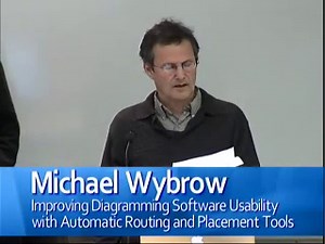 Improving diagramming software usability with automatic routing and placement tools